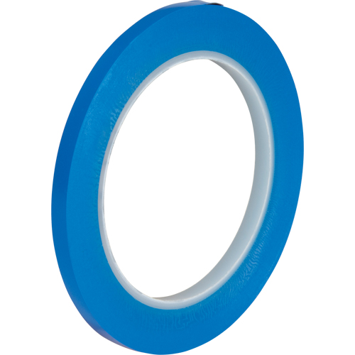 471 Vinyl Tape, 6 mm (1/4") W x 32.9 m (108') L, 5.3 mils, Blue Oxford Builders Supplies Inc