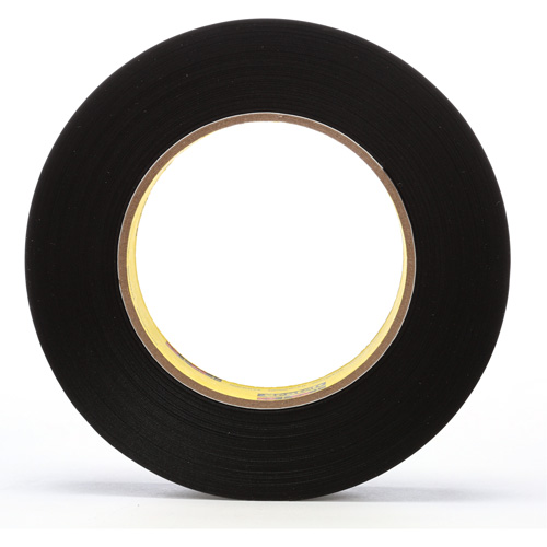 472 Vinyl Tape, 25.4 mm (1") W x 32.9 m (108') L, 10.4 mils, Black Oxford Builders Supplies Inc