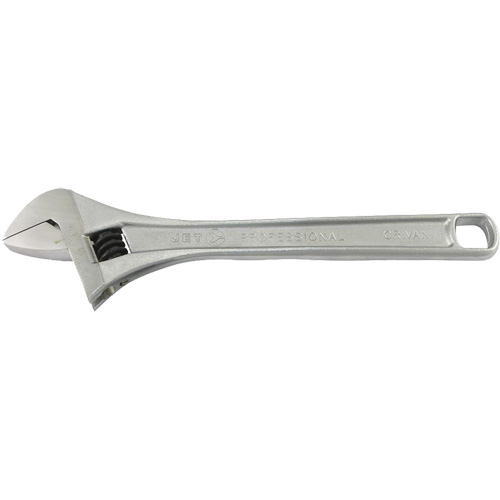AWP-18 Super Heavy-Duty Professional Adjustable Wrench, 18" L, 2-5/16" Max Width, Plain Oxford Builders Supplies Inc