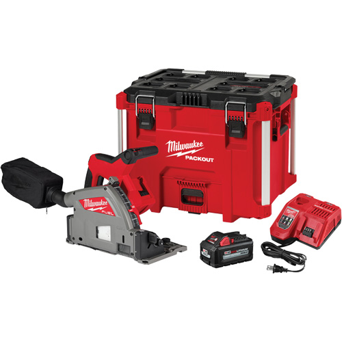 M18 Fuel Plunge Track Saw Kit, 6-1/2", 18 V Oxford Builders Supplies Inc
