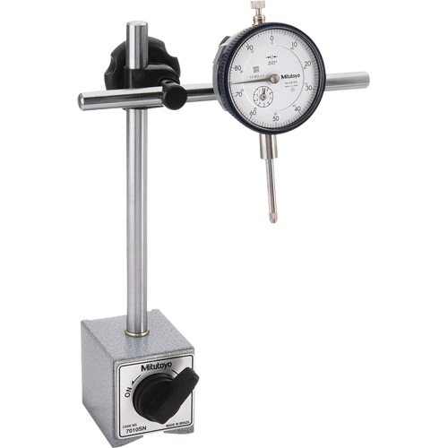 0.001" x 1" Dial Indicator and Magnetic Base Set Oxford Builders Supplies Inc