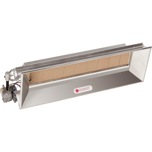 8000 Series Heater, Radiant Heat, Natural Gas, 60000 BTU/H Oxford Builders Supplies Inc