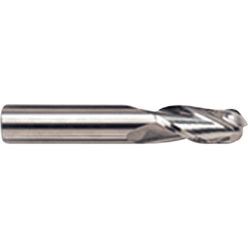 Ball Nose End Mill, 1/8" Dia., 4 Flutes, Carbide Oxford Builders Supplies Inc