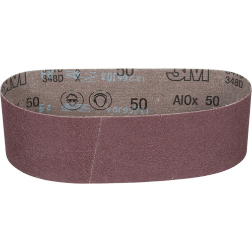 Cloth Belt 241D, 3" W X 24" L, Aluminum Oxide, 50 Grit Oxford Builders Supplies Inc