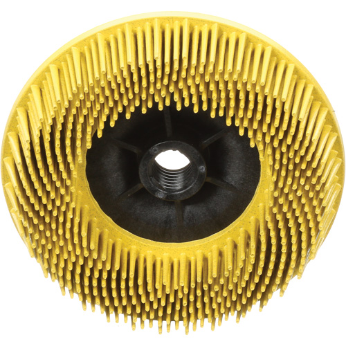 Disques radiaux bristle pour meuleuses angulaires Scotch-Brite, C&eacute;ramique, Grain 80, 4-1/2" dia. Oxford Builders Supplies Inc
