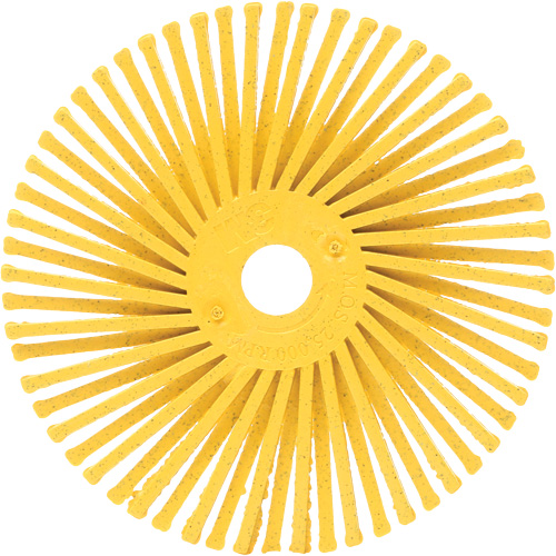 Scotch-Brite Radial Bristle Discs, Ceramic, 80 Grit, 3" Dia. Oxford Builders Supplies Inc