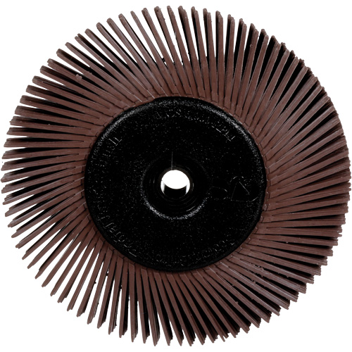 Radial Bristle Brushes for Bench Grinders, 36X Grit, 6" Dia. Oxford Builders Supplies Inc