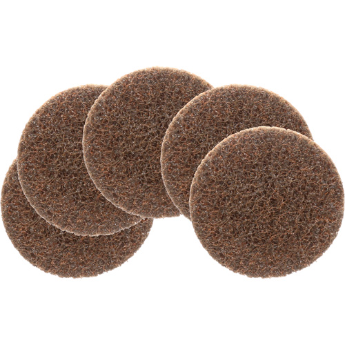 Scotch-Brite Roloc Surface Conditioning Disc, 2" Dia., Coarse Grit, Aluminum Oxide Oxford Builders Supplies Inc