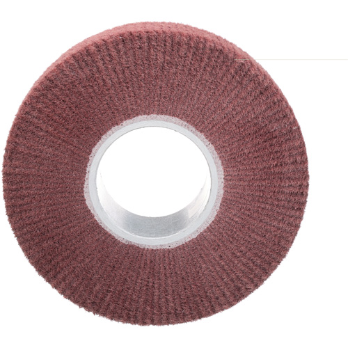 Brosse &agrave; lamelle de finition Scotch-Brite, Oxyde d'aluminium, Grain Tr&egrave;s fin, 8" x 2" x 3" Oxford Builders Supplies Inc