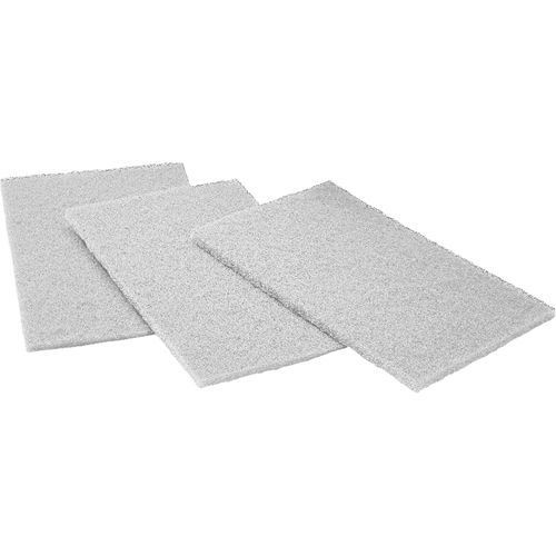 Tampons de nettoyage manuel Scotch-Brite No 7445, C&eacute;ramique, 6" x 9", Grain Nettoyage Oxford Builders Supplies Inc