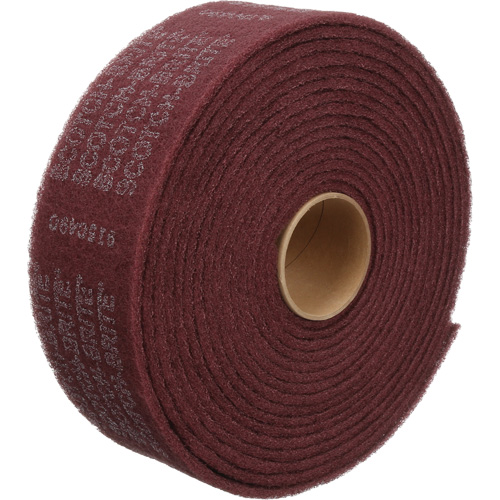 Scotch-Brite Clean & Finish Roll, Medium, Aluminum Oxide, 4" W x 30' L Oxford Builders Supplies Inc
