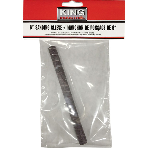 Ensemble de manchon 5/8" pour le ponçage du bois avec grain 80 Oxford Builders Supplies Inc