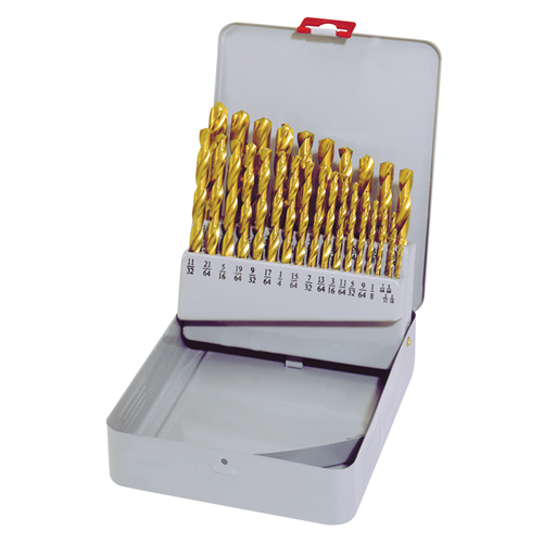 Wood Drill Bit Set, 29 Pieces, Steel Oxford Builders Supplies Inc