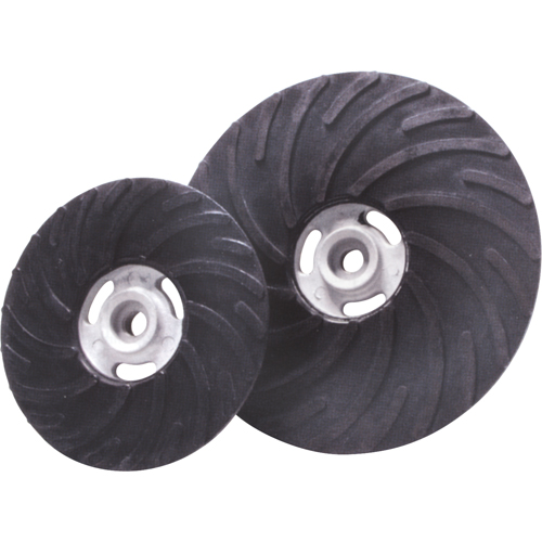 Fibre Discs - Air Cooled Rubber Back Up Pads Oxford Builders Supplies Inc