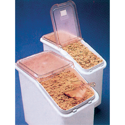 Mobile Ingredient Bins with Sliding Lid, 3.5 cu. ft. Capacity, 28" H x 15-1/2" W x 29-1/2" D Oxford Builders Supplies Inc