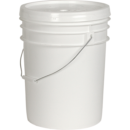 General Purpose Pail without Lid, Plastic, 4 L Oxford Builders Supplies Inc