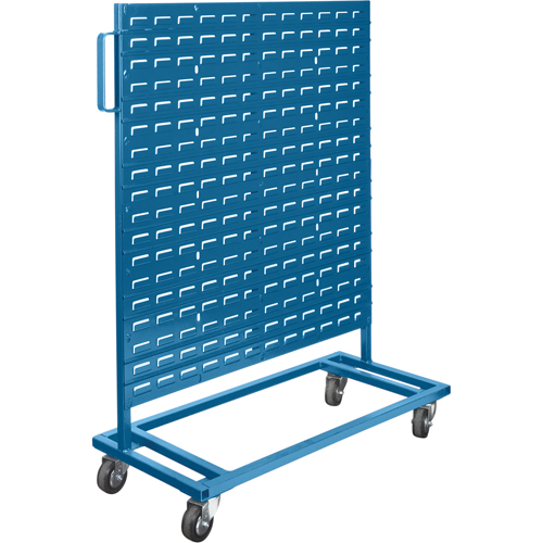 Mobile Bin Racks - Singled Sided, Single-sided, 36" W x 16" D x 46-1/2" H Oxford Builders Supplies Inc