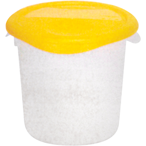 Contenants ronds, 7-4/5" ha x 8-1/2" p, Capacit&eacute; de 3,79 L, Transparent Oxford Builders Supplies Inc