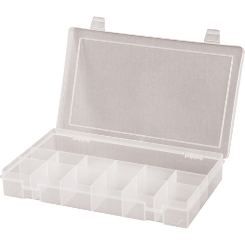 Compact Compartment Cases, 6.75" W x 11" D x 1.75" H, 13 Compartments Oxford Builders Supplies Inc