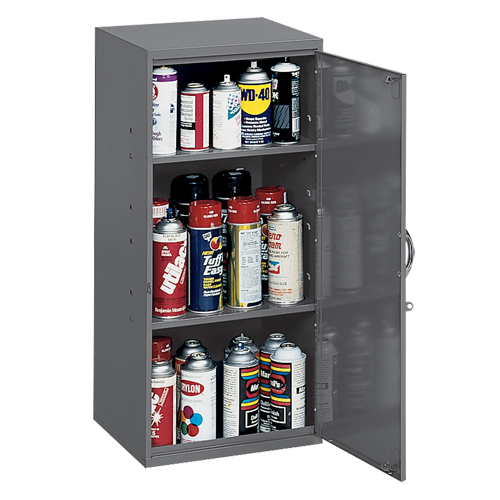 Armoires utilitaires, Acier, 2 Tablettes, 30" h x 13-3/4" la x 12-3/4" P, Gris Oxford Builders Supplies Inc