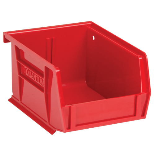 Ultra Stack & Hang Bin, 4-1/8" W x 3" H x 5-3/8" D, Red Oxford Builders Supplies Inc