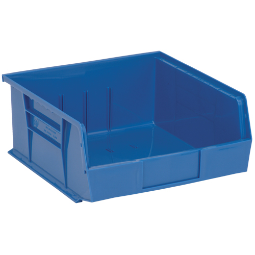 Bacs ultra empilable & suspendable, 11" la, 5" h x 10-7/8" p, Bleu Oxford Builders Supplies Inc