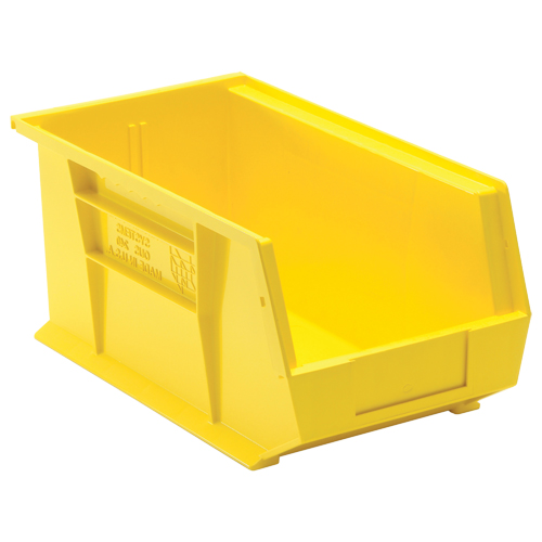 Ultra Stack & Hang Bin, 8-1/4" W x 7" H x 14-3/4" D, Yellow Oxford Builders Supplies Inc