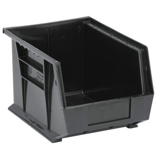 Bacs ultra empilable & suspendable, 8-1/4" la, 7" h x 10-3/4" p, Noir Oxford Builders Supplies Inc