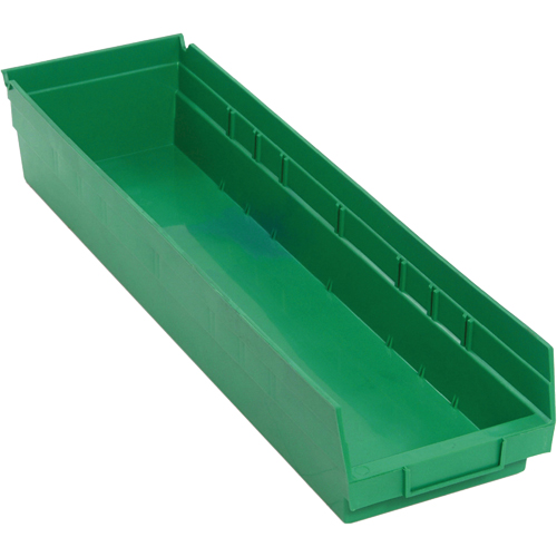 Bacs pour tablette, 6-5/8" la x 4" H x 23-5/8" p, Vert, Capacit&eacute; 50 lb Oxford Builders Supplies Inc