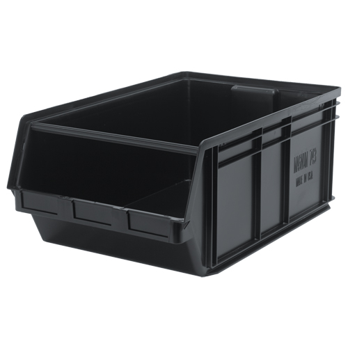 Bac MAGNUM, 11-7/8" ha x 18-3/8" la x 29" p, Capacit&eacute; de 150 lb, Noir Oxford Builders Supplies Inc
