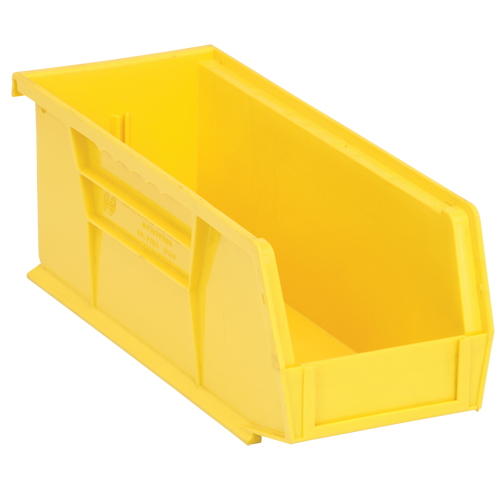 Bacs ultra empilable & suspendable, 4-1/8" la, 4" h x 10-7/8" p, Jaune Oxford Builders Supplies Inc