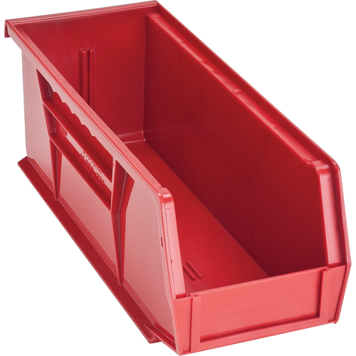 Bacs ultra empilable & suspendable, 4-1/8" la, 4" h x 10-7/8" p, Rouge Oxford Builders Supplies Inc