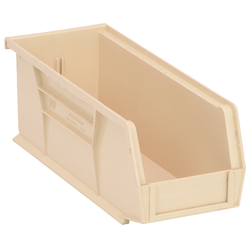 Bacs ultra empilable & suspendable, 4-1/8" la, 4" h x 10-7/8" p, Ivoire Oxford Builders Supplies Inc