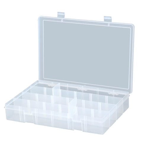 Compact Compartment Cases, 13.125" W x 2.3125" D x 9" H, 24 Compartments Oxford Builders Supplies Inc