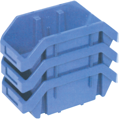Quick Pick Bins, 5" x 6.625" x 9.5", Blue Oxford Builders Supplies Inc
