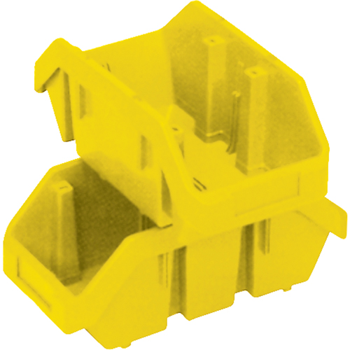 Quick Pick Bins, 7" x 8.375" x 18.5", Yellow Oxford Builders Supplies Inc