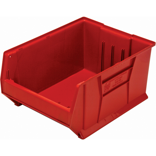 Hulk Containers, 18-1/4" W x 12" H x 23-7/8" D, Red Oxford Builders Supplies Inc