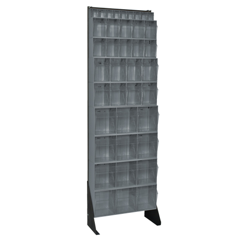 Tip-Out Bins Stand, 23-5/8" W x 8" D x 75" H, 36 Drawers Oxford Builders Supplies Inc