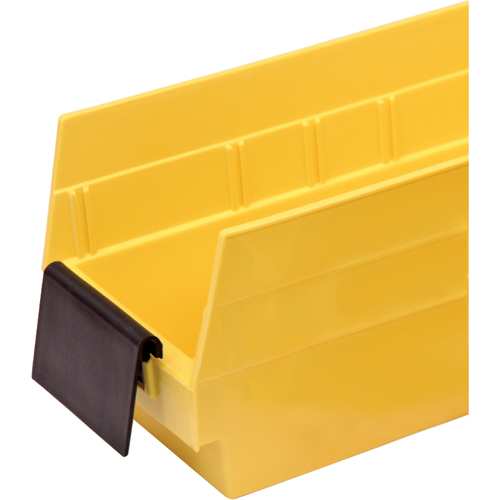 Bacs de rangement pour tablettes - Porte-&eacute;tiquettes de forme allong&eacute;e Oxford Builders Supplies Inc