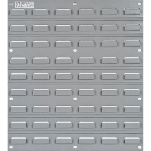 Metal Louvered Panel Bin Support Rack, 16 Bins, 18" W x 1/8" D x 19" H Oxford Builders Supplies Inc