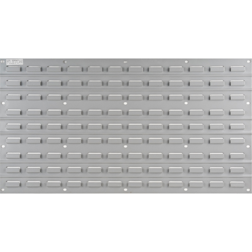 Metal Louvered Panel Bin Support Rack, 32 Bins, 36" W x 1/8" D x 19" H Oxford Builders Supplies Inc
