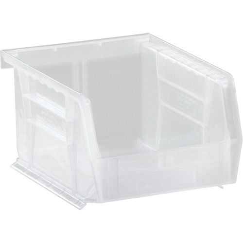 Clear-View Ultra Stack & Hang Bin, 4-1/8" W x 3" H x 5-3/8" D, Clear Oxford Builders Supplies Inc