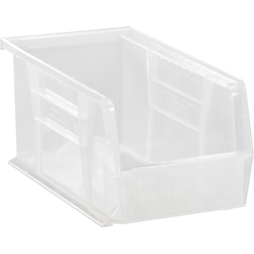 Bac transparent ultra empilable & suspendable, 4-1/8" la, 4" h x 10-7/8" p, Transparent Oxford Builders Supplies Inc