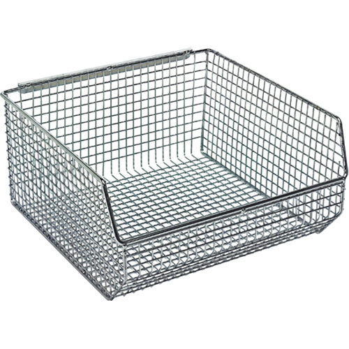 Bacs en fil m&eacute;tallique empilables et suspendables Oxford Builders Supplies Inc
