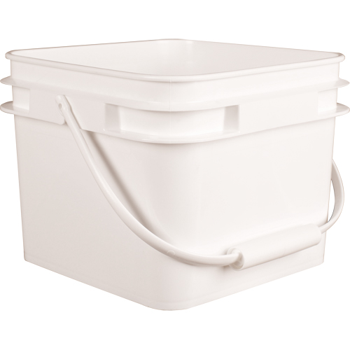 Seau carr&eacute;, Plastique, 2,1 gal. Oxford Builders Supplies Inc