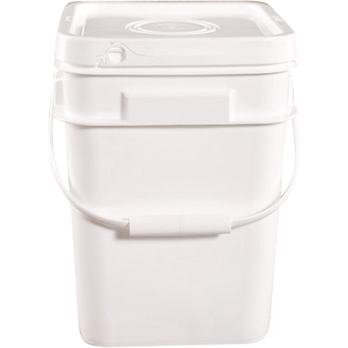 Seau carr&eacute;, Plastique, 4 gal. Oxford Builders Supplies Inc