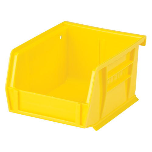Stack & Hang Bin, 4-1/8" W x 3" H x 5-3/8" D, Yellow Oxford Builders Supplies Inc