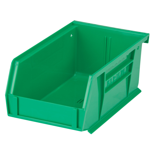 Stack & Hang Bin, 4-1/8" W x 3" H x 7-3/8" D, Green Oxford Builders Supplies Inc