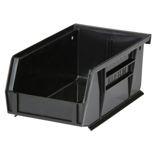 Bac empilable & &agrave; suspendre, 4-1/8" la, 3" h x 7-3/8" p, Noir Oxford Builders Supplies Inc