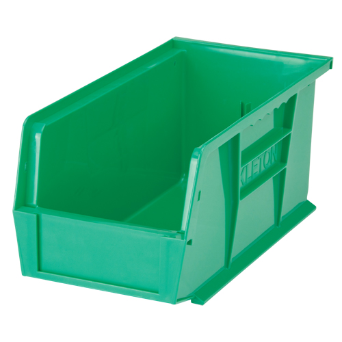 Bac empilable & &agrave; suspendre, 5-1/2" la, 5" h x 10-7/8" p, Vert Oxford Builders Supplies Inc